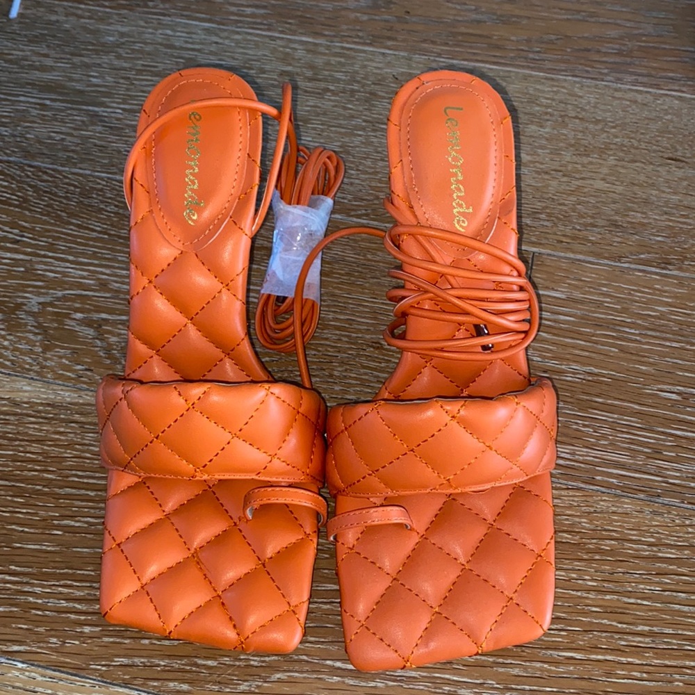 Orange Heels